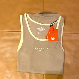 Brand New YoungLA Rocket Tank Top Sand